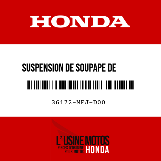 image de 36172-MFJ-D00 SUSPENSION DE SOUPAPE DE      SOLENOIDE