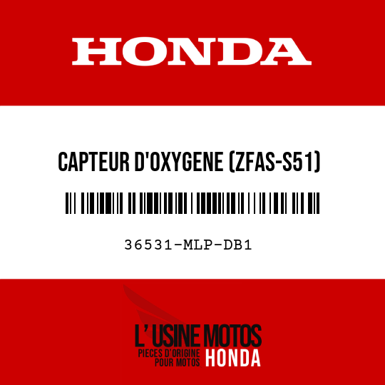 image de 36531-MLP-DB1 CAPTEUR D'OXYGENE (ZFAS-S51)