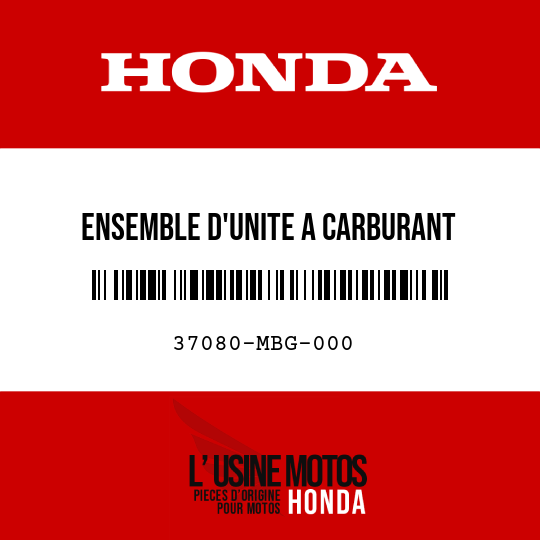 image de 37080-MBG-000 ENSEMBLE D'UNITE A CARBURANT