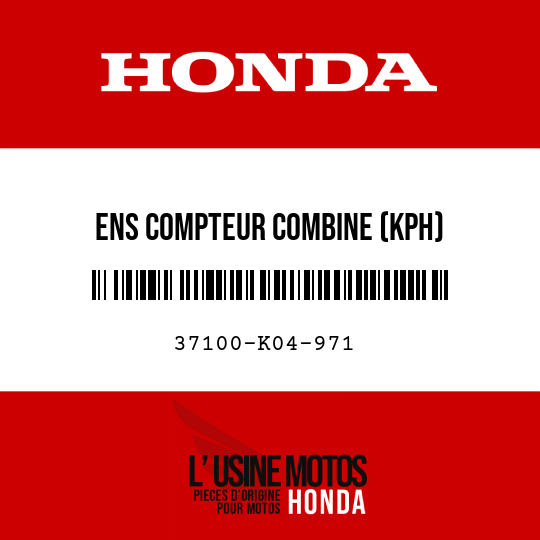 image de 37100-K04-971 ENS COMPTEUR COMBINE (KPH)