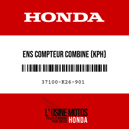 image de 37100-K26-901 ENS COMPTEUR COMBINE (KPH)
