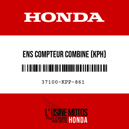 image de 37100-KPP-861 ENS COMPTEUR COMBINE (KPH)