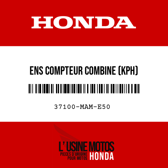 image de 37100-MAM-E50 ENS COMPTEUR COMBINE (KPH)