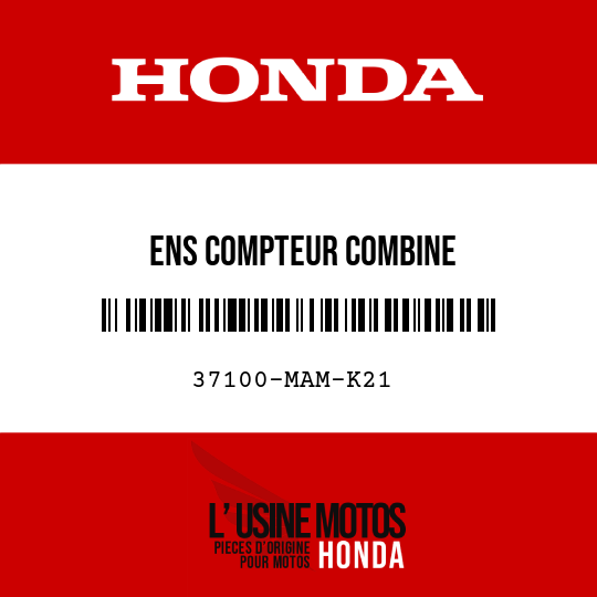 image de 37100-MAM-K21 ENS COMPTEUR COMBINE