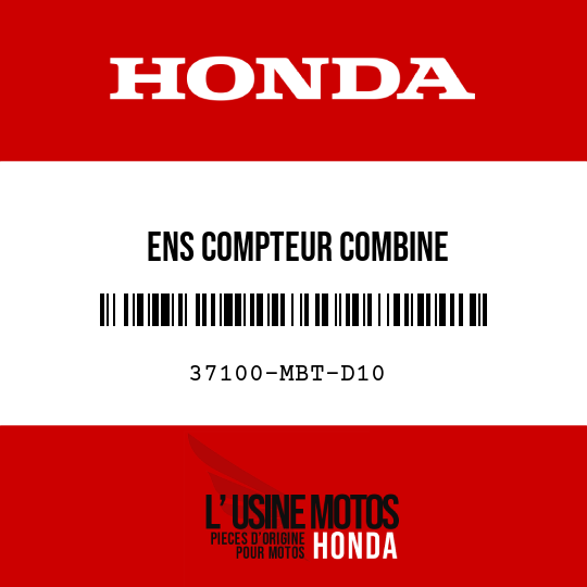 image de 37100-MBT-D10 ENS COMPTEUR COMBINE