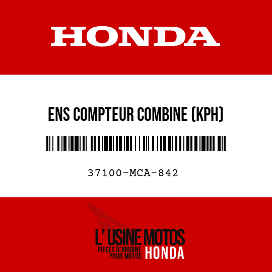 image de 37100-MCA-842 ENS COMPTEUR COMBINE (KPH)