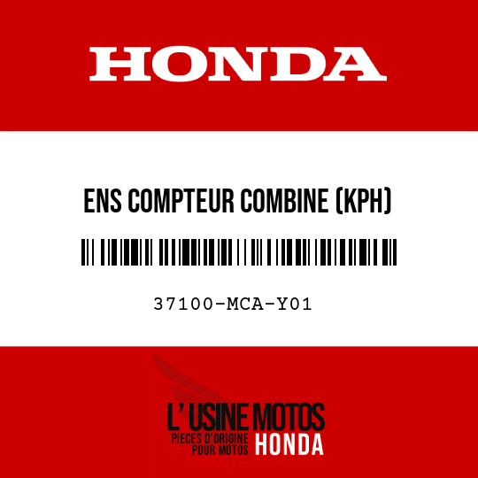 image de 37100-MCA-Y01 ENS COMPTEUR COMBINE (KPH)
