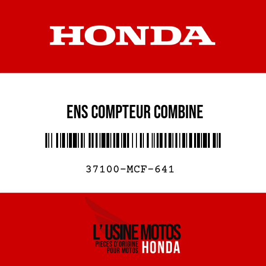 image de 37100-MCF-641 ENS COMPTEUR COMBINE