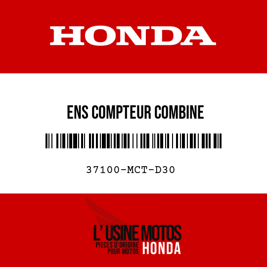 image de 37100-MCT-D30 ENS COMPTEUR COMBINE