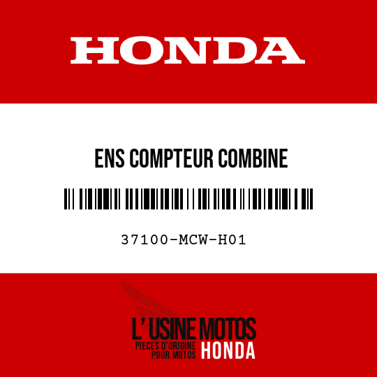 image de 37100-MCW-H01 ENS COMPTEUR COMBINE