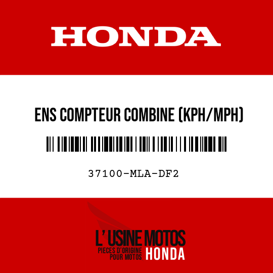 image de 37100-MLA-DF2 ENS COMPTEUR COMBINE (KPH/MPH)