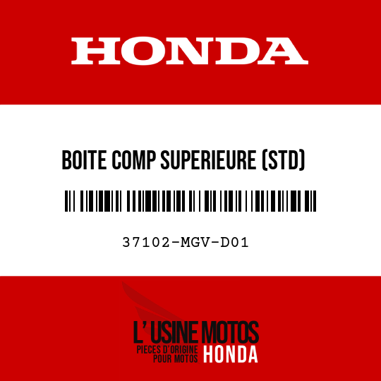 image de 37102-MGV-D01 BOITE COMP SUPERIEURE (STD)