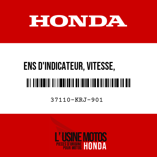 image de 37110-KRJ-901 ENS D'INDICATEUR, VITESSE,   CARBURANT, ET TEMPERATURE