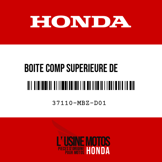 image de 37110-MBZ-D01 BOITE COMP SUPERIEURE DE     COMPTEUR