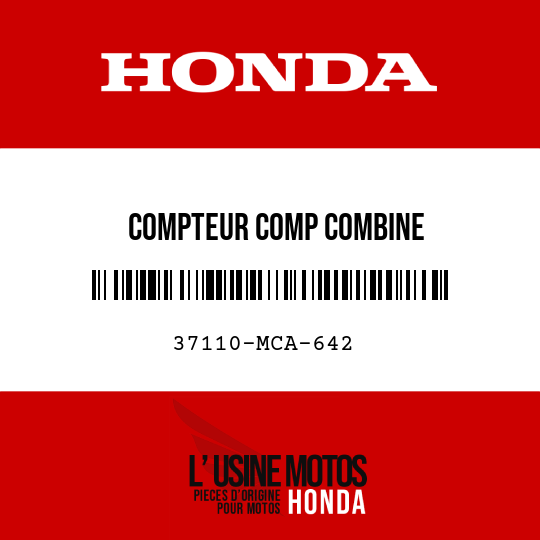 image de 37110-MCA-642 COMPTEUR COMP COMBINE