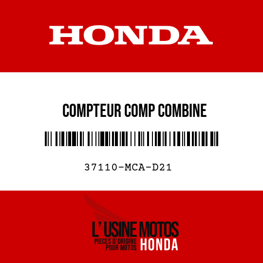 image de 37110-MCA-D21 COMPTEUR COMP COMBINE