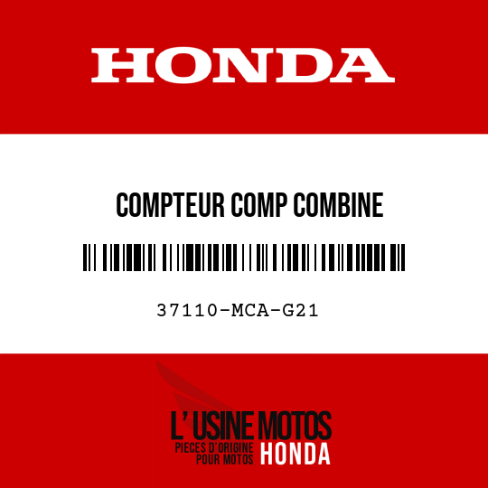 image de 37110-MCA-G21 COMPTEUR COMP COMBINE