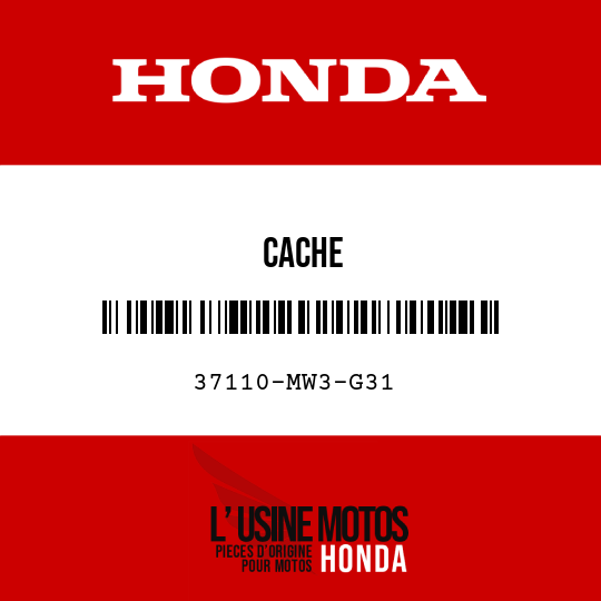 image de 37110-MW3-G31 CACHE