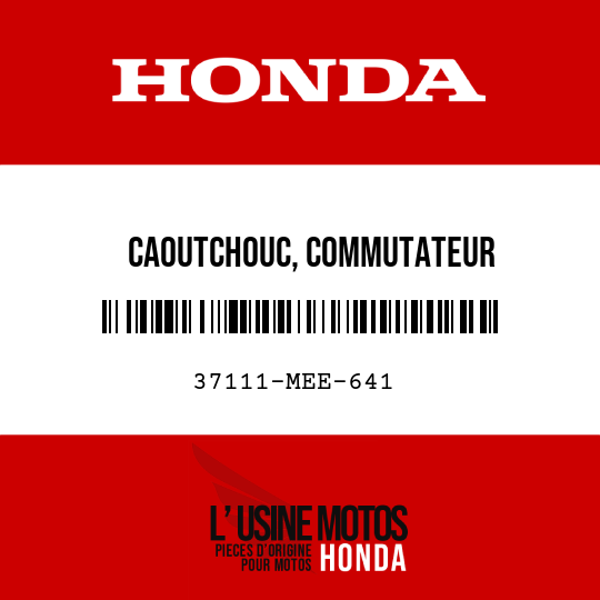 image de 37111-MEE-641 CAOUTCHOUC, COMMUTATEUR