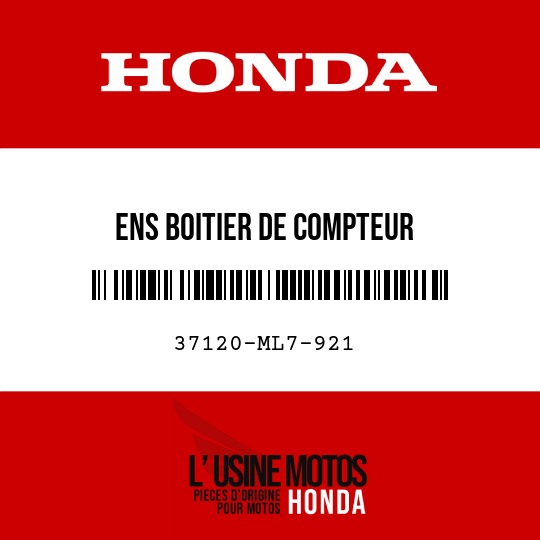 image de 37120-ML7-921 ENS BOITIER DE COMPTEUR