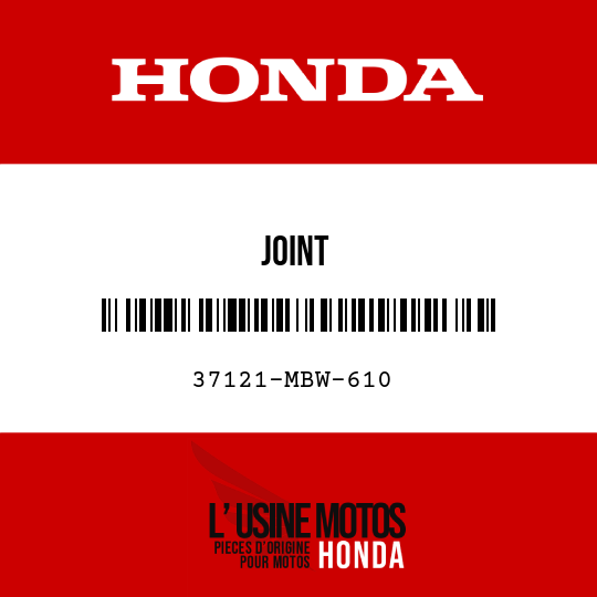 image de 37121-MBW-610 JOINT