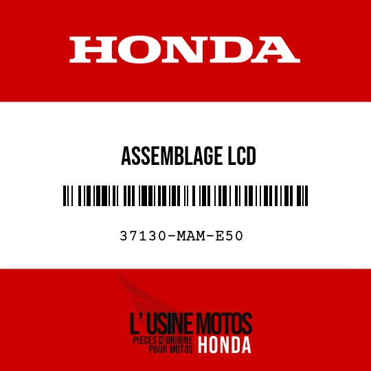 image de 37130-MAM-E50 ASSEMBLAGE LCD