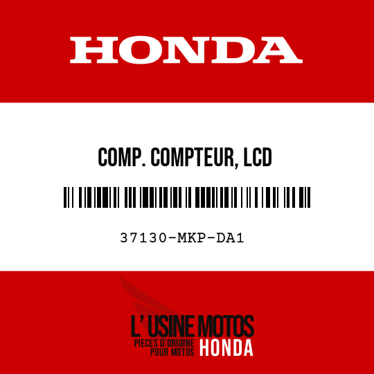 image de 37130-MKP-DA1 COMP. COMPTEUR, LCD