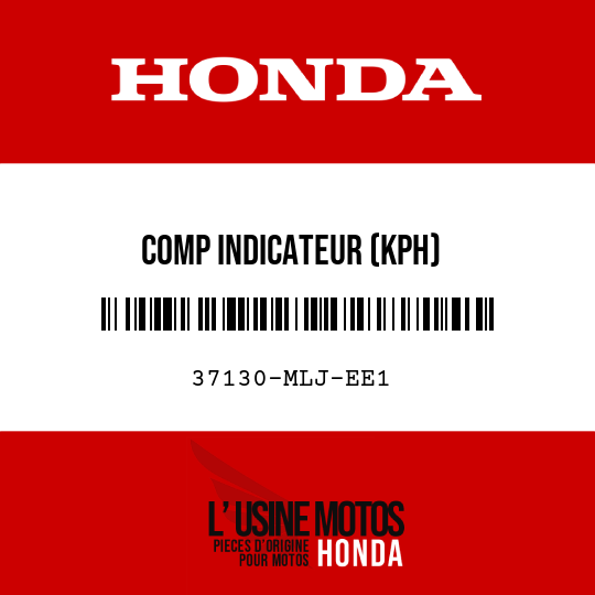 image de 37130-MLJ-EE1 COMP INDICATEUR (KPH)