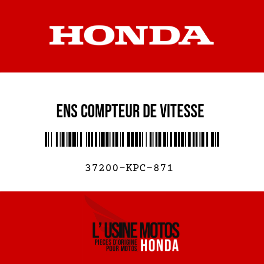 image de 37200-KPC-871 ENS COMPTEUR DE VITESSE