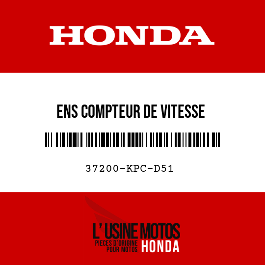 image de 37200-KPC-D51 ENS COMPTEUR DE VITESSE