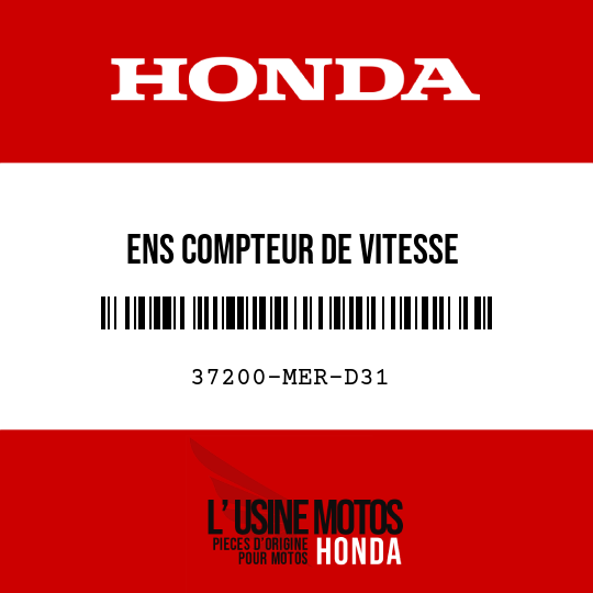 image de 37200-MER-D31 ENS COMPTEUR DE VITESSE