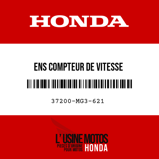 image de 37200-MG3-621 ENS COMPTEUR DE VITESSE