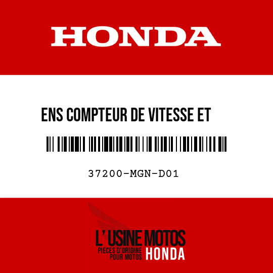 image de 37200-MGN-D01 ENS COMPTEUR DE VITESSE ET   TACHYMETRE