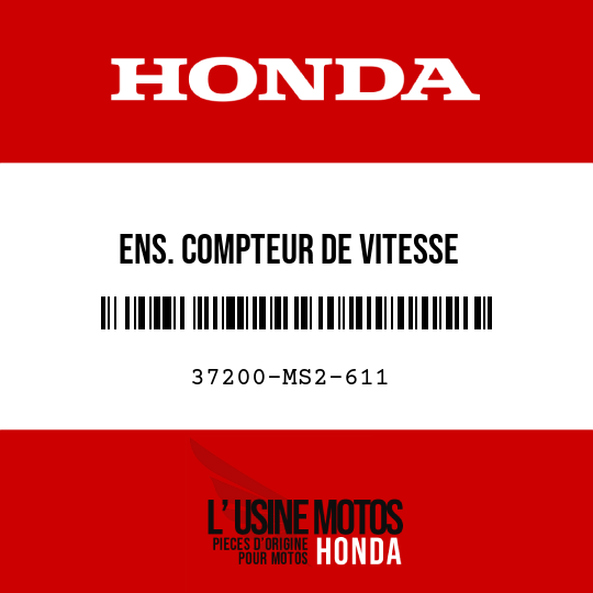 image de 37200-MS2-611 ENS. COMPTEUR DE VITESSE