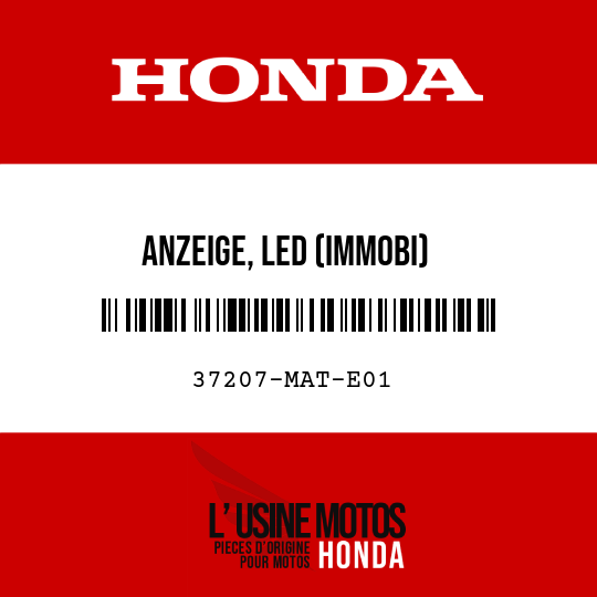 image de 37207-MAT-E01 ANZEIGE, LED (IMMOBI)
