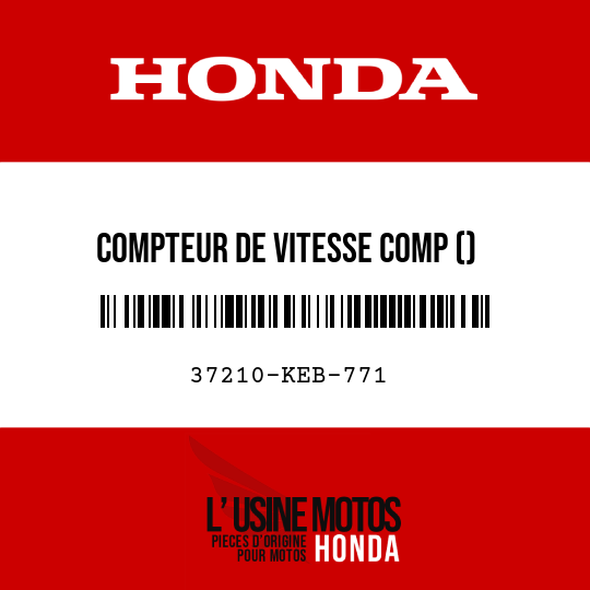 image de 37210-KEB-771 COMPTEUR DE VITESSE COMP ()