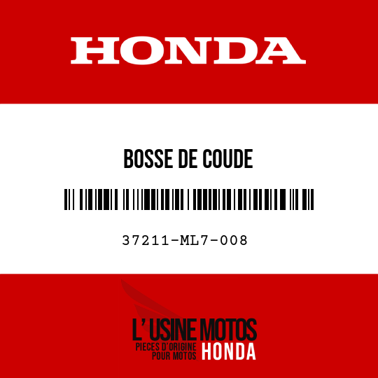 image de 37211-ML7-008 BOSSE DE COUDE