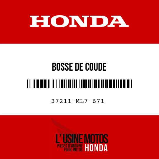 image de 37211-ML7-671 BOSSE DE COUDE