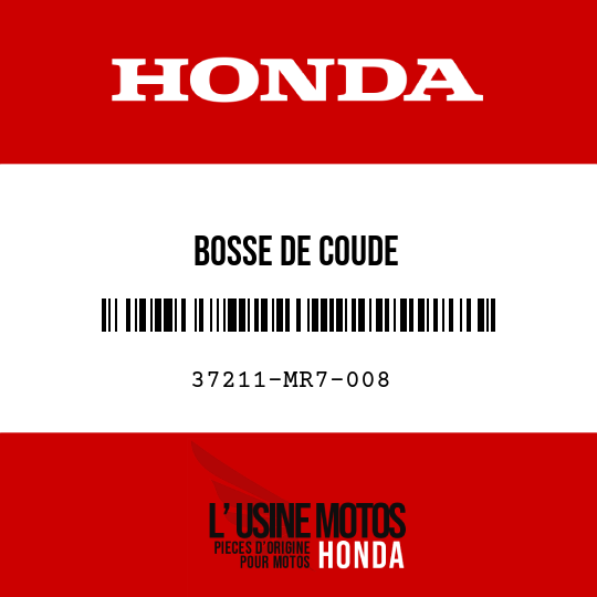 image de 37211-MR7-008 BOSSE DE COUDE