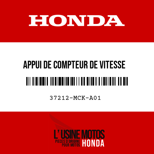 image de 37212-MCK-A01 APPUI DE COMPTEUR DE VITESSE