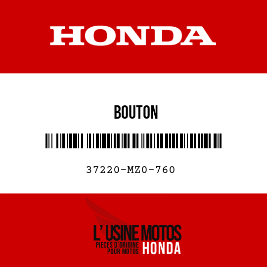 image de 37220-MZ0-760 BOUTON