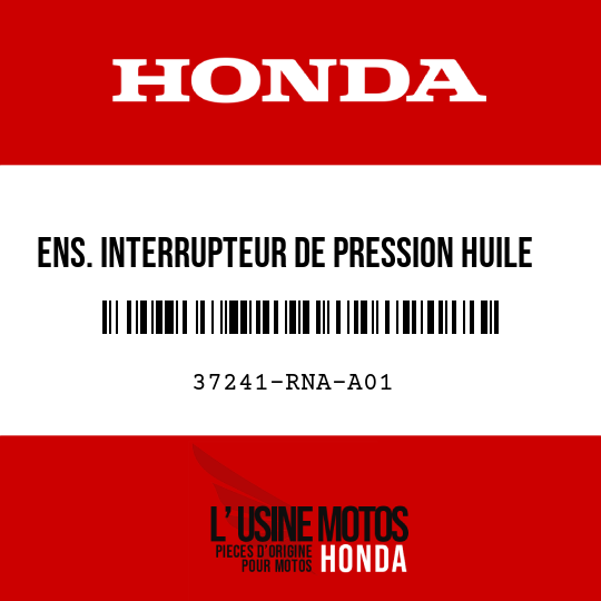 image de 37241-RNA-A01 ENS. INTERRUPTEUR DE PRESSION HUILE (DENSO)