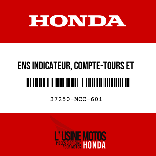 image de 37250-MCC-601 ENS INDICATEUR, COMPTE-TOURS ET TEMPERATURE