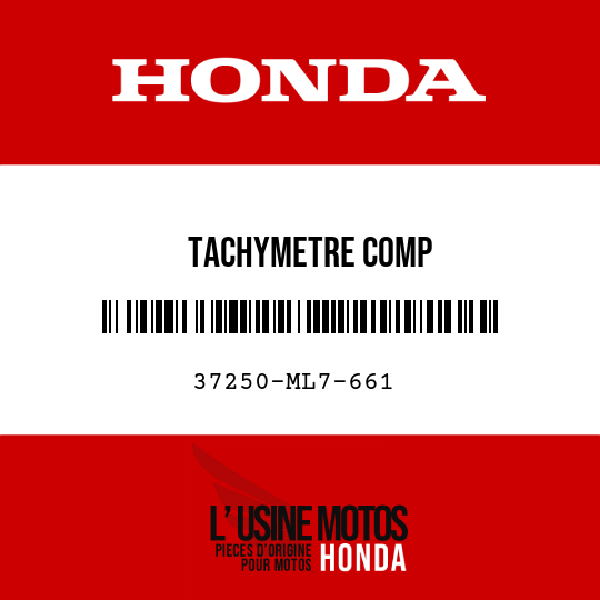 image de 37250-ML7-661 TACHYMETRE COMP