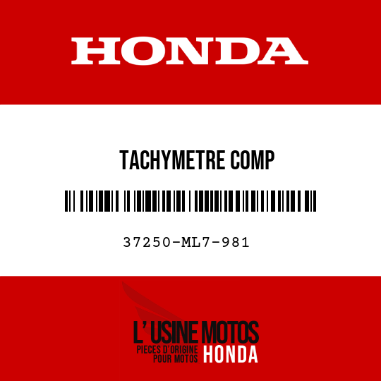 image de 37250-ML7-981 TACHYMETRE COMP