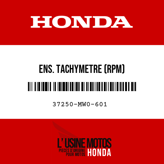 image de 37250-MW0-601 ENS. TACHYMETRE (RPM)