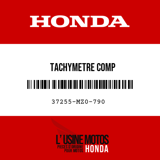 image de 37255-MZ0-790 TACHYMETRE COMP