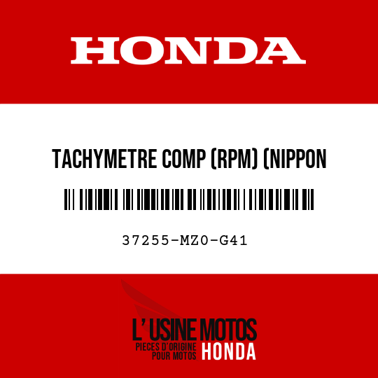 image de 37255-MZ0-G41 TACHYMETRE COMP (RPM) (NIPPON SEIKI)