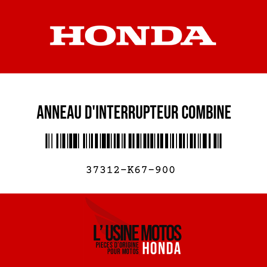 image de 37312-K67-900 ANNEAU D'INTERRUPTEUR COMBINE