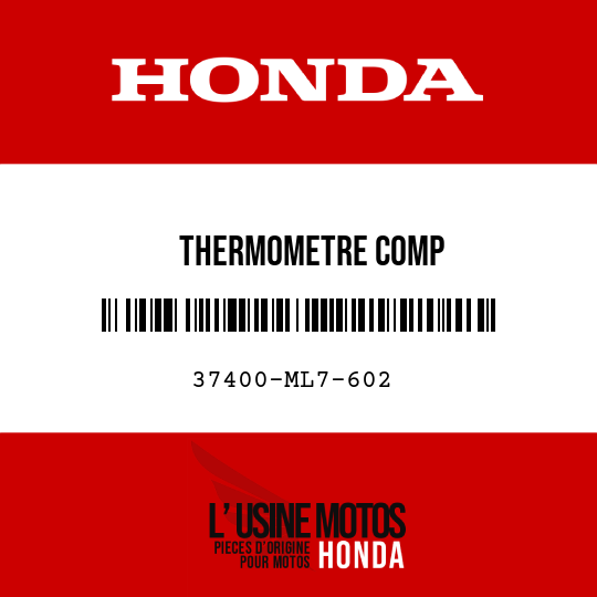 image de 37400-ML7-602 THERMOMETRE COMP
